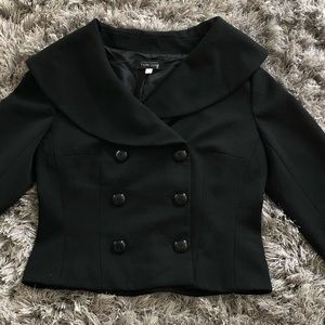 Teri Jon Rickie Freeman Double Breasted Blazer